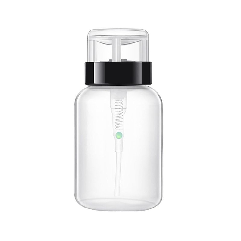 Leadigol 2PCS Nail Removal Bottle,200ml Nail Art Pump Dispenser Empty