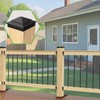 Steel DN Mate 6 Pack Aluminum Pyramid Post Caps for