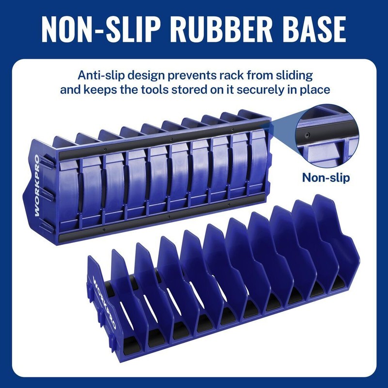WORKPRO 2PC Plier Organizer Rack Tool Box Organizer 20Slot Tool