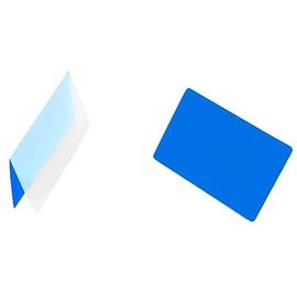 LAM-IT-ALL Hot Laminating Pouches Credit Card (Pack of 1,000) 10 mil 2-1/8 x 3-3/8 Blue/Clear