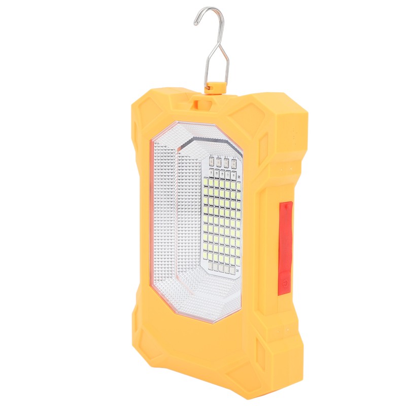 LED Solar Light Rechargeable Portable Flood Light Hooked Tent Light