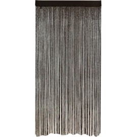 Noren Workshop 21565 String Curtain String Screen, Beauty Salon, Bar, Salon, Brown, Width 35.4 x Length 66.9 inches (90 x 170 cm)