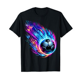 Soccer Tie Dye Colorful Soccer Ball T-Shirt