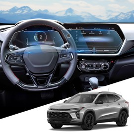 WEIPIN For 2024-2025 Trax (LT/2RS/ACTIV) Screen Protector 11.3 Inch Glossy Tempered Glass Touchscreen *1 + 8 Inch Dashboard *1 Accessories 9H Hardness Glass - No More Scratch&Fingerprint