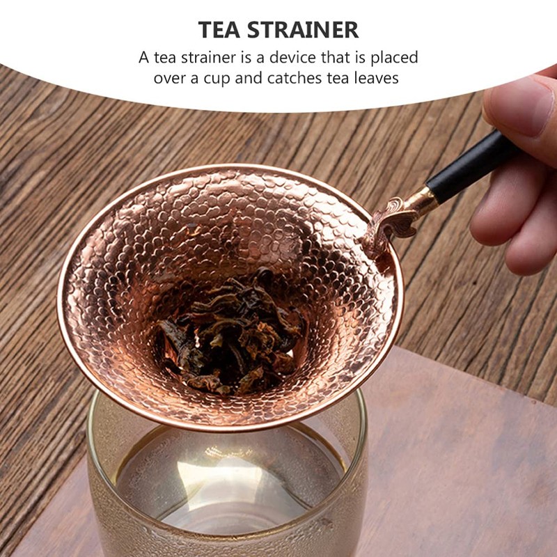 Copper Tea Strainer Copper Tea Infuser Copper Coffee Strainer Tea