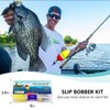 THKFISH Slip Bobber Kit, 35PCS Freshwater Fishing Tackle Kit Slip
