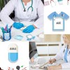 Mini Sticky Notes, Strong Laminated 30 * 8 Sheets Funny