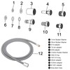 Pull Down Hose Kit, Kitchen Faucet Hose Replacement for American