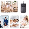 2 Pcs Faraday Case Vertical, Car Key Fob Protector, RFID
