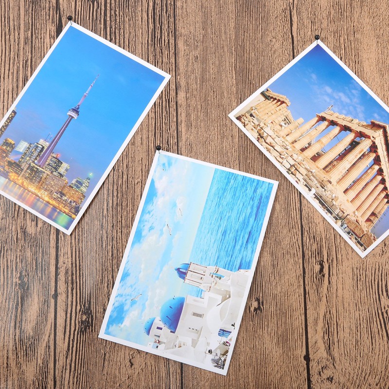 500 Pack Map Push Pins Bulk 1/8 Inch Black Map