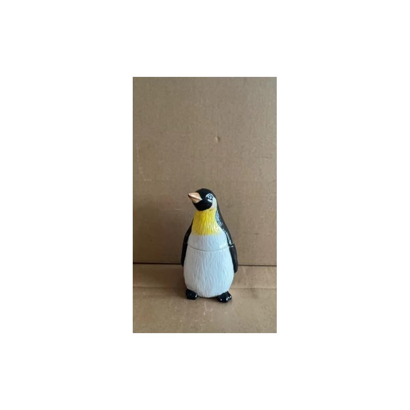 Penguin Baking Soda Holder For Fridge Ceramic Baking Soda Container
