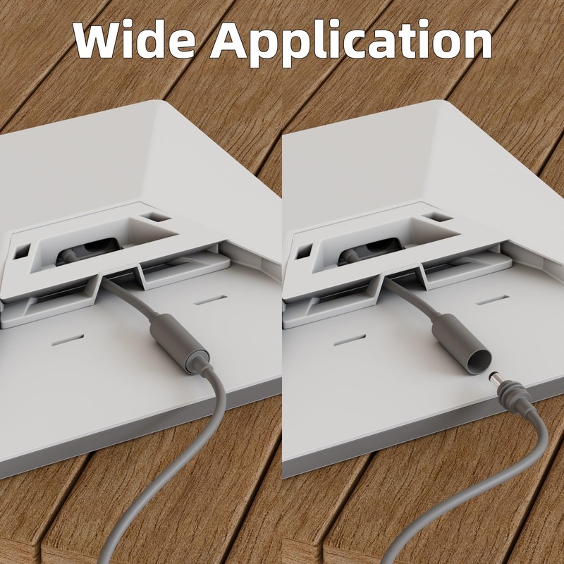 RVMARINEPAT Starlink Mini DC Extension Cable 17CM Waterproof Power Hole