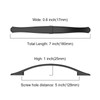 Asidrama 10 Pack 5 Inch(128mm) Matte Black Kitchen Cabinet Handles