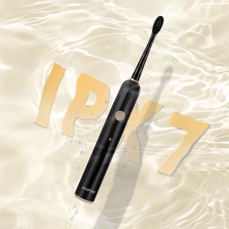 MOPIKO Sonic Electric Toothbrush for Adults - 6 Modes Rechargeable