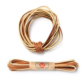 54" Premium Leather Boot Lace in Copper - Premium Quality and Durability