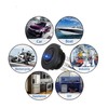 5Pcs Round Toggle LED Switch, 12-24V 20A Car Truck RV