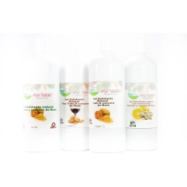 Gel Exfoliante Cáscara De Nuez Ana Natalia Aromas Varios 1 L                                                                                          