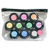 Pregel Gel Nails Super Color EX Drop Series 10 Color Set, UV/LED Compatible, 0.1 oz (3 g) x 10 Colors
