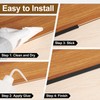 uxcell 2.9ft x 0.31" t Molding Floor Transition Strips, Aluminium