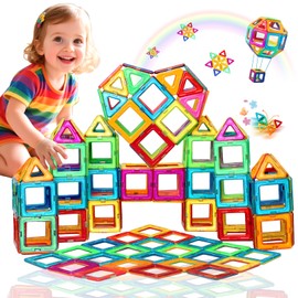 kittery Magnetic Building Blocks Toy from 3 Years Old Magnetic Toy Magnets for Children Magnetic Building Blocks Magnet Game Magnet Montessori Toy from 3 4 5 6 Years Christmas Gift Birthday