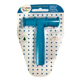 Chewy Tubes Blue Chewy Tube Large 5 8 Diameter Teether For Autism And Sensory Disorders