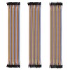 ALMOCN 120PCS Breadboard Jumper Dupont Wire,Multicolored 30cm 40pin Male to