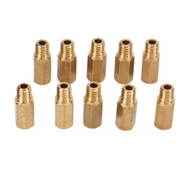 Carburetor Nozzle Kit, 10 Piece Carburetor Main Nozzle Kit Metal Carburetor Main Nozzle Replacement for Keihin FCR MX PWK PWM PE PJ 155-178 Carburetor Accessories Carburetor Parts