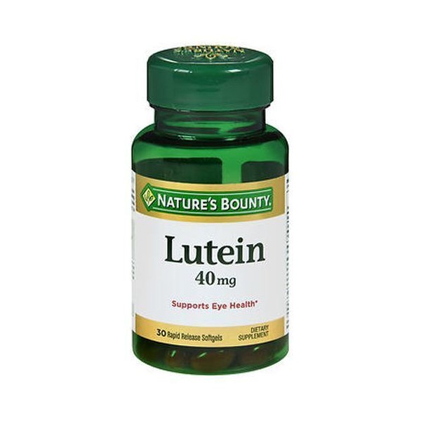 Nature's Bounty Lutein 30 Softgels 40 mg