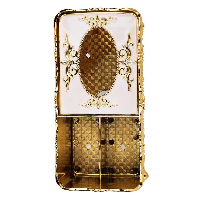 European Exquisite Metal Tissue Case Box Holder House Hotel Decoration