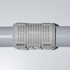 Pipe Connector M25 - Sleeve for Smooth Pipes, 4 Half