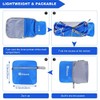 ZOMAKE Foldable Backpack 35 L, Large Lightweight Backpacks Waterproof Hiking