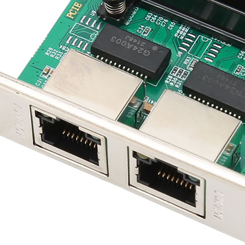 1000M Gigabit Ethernet Network Card Dual RJ45 Port 10/100/1000Mbps PCI