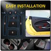 Asgohme Fit for Chevy Camaro 2016-2024 Accessories, Upgraded Custom Non-Slip