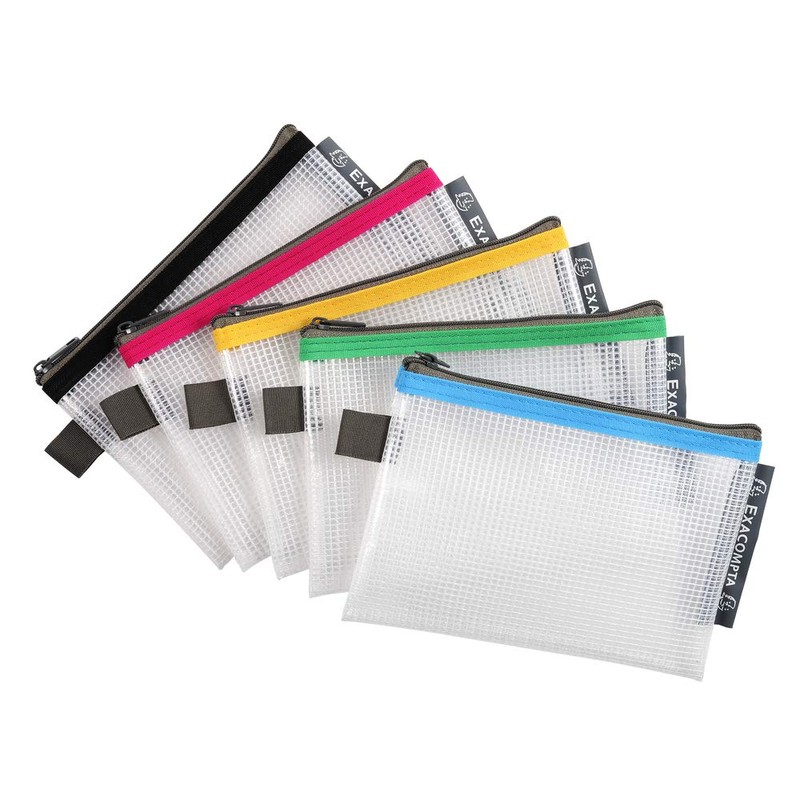Exacompta - Ref 34120E - 1 Pouch with Zip Closure