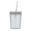 Ecoffee Cup Frio Reusable Cold Drink Cup with Straw –
