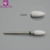 KADS 3Pcs Ceramic Nail Drill Bit Flame/Bullet Shaped Electric Rotary
