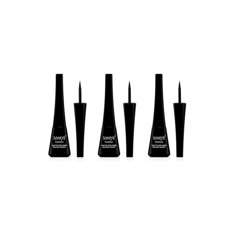 SANIYE Delineador Líquido Matte Impermeable (3 Piezas -2 Piezas-6 Piezas)