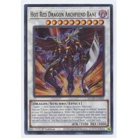 Hot Red Dragon Archfiend Bane - MGED-EN069 - Rare - 1st Edition