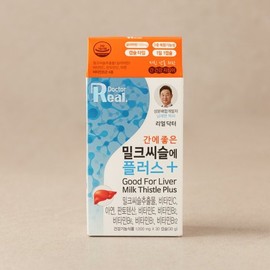 Real Doctor Liver Milk Thistle Plus 30 Capsules (1 Month Supply) / Liver Nutrition (N4) / 리얼닥터 간에 좋은 밀크씨슬에 플러스 30캡슐 (1개월분)  간영양제 (N4)