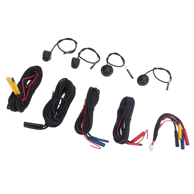 Acouto 360° Panoramic Car Camera System - 1080P HD Front,