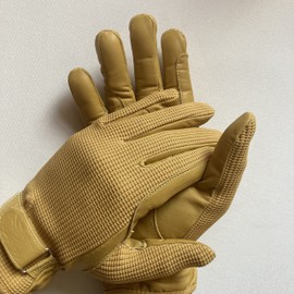 Sulkhanz LADIES Horse Riding WOMEN'S Gloves Equestrian Real Leather & Cotton Premium Quality TAN (Medium)