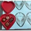 Elmer Chocolate Valentines Chocolate Box 4- Chocolate (1.6oz) Each Box