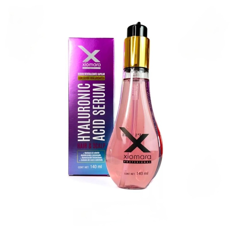 Xiomara Sérum Revitalizante Capilar con Ácido Hialurónico, 140 ml