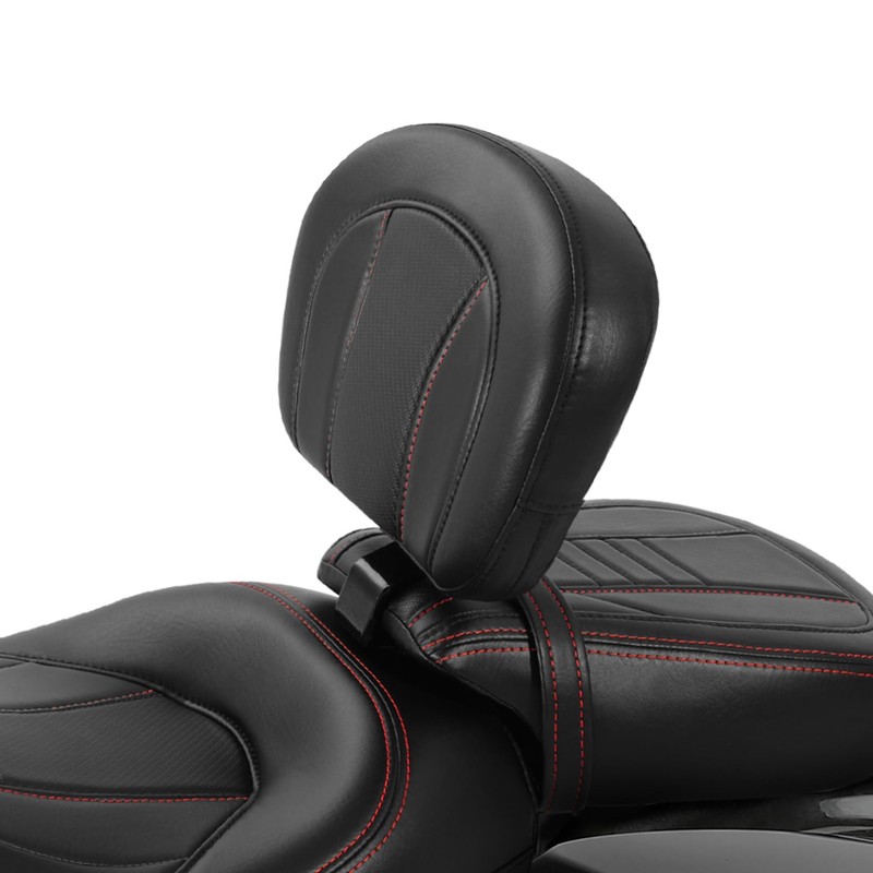 XFMT Motorcycle Front Driver Rider Backrest Pad For Harley Touring