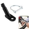 Bicycle Trailer Coupling, Bicycle Towing Hitch with Locking Pin, for