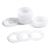 LitOrange 8 PCS Replacement Spare Food Grade Silicone (Better Than