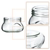KADAX Jam Jars 300ml with fi82mm Screw Lids Small Mason