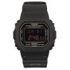 G-SHOCK DW5600MS-1 Mens Black Analog/Digital Watch with Black Band