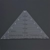 KooingTech 60 Degree Triangle Ruler for Quilting, 6.54 * 6.19in