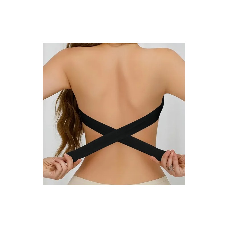 2p Bra Nubra Brasier Strapless Push Up Invisible Sin Tirante